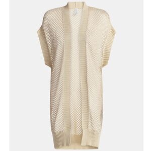 Time and Tru Women's Open Front Crochet Ruana